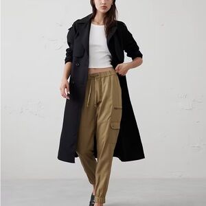 Banana Republic Brown Tencel Joggers Size L New with Tags